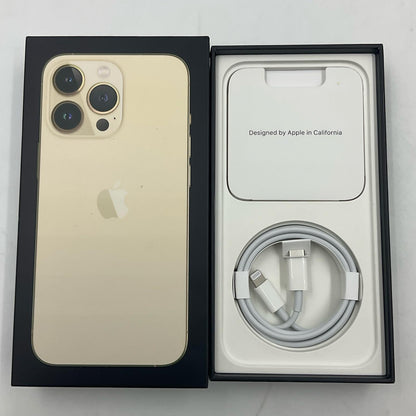 【全額返金保証】【最速発送】Apple iPhone iPhone 13 Pro 256GB ゴールド SIMフリー 白ロム 動作確認済 78%