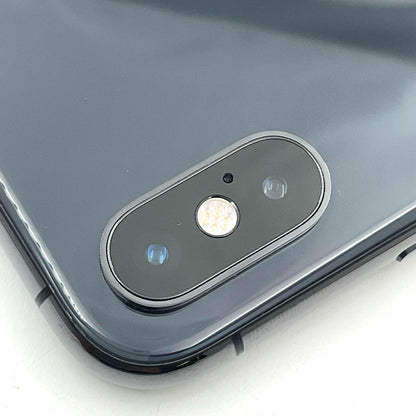 【全額返金保証】【最速発送】Apple iPhone iPhone XS Max 256GB スペースブラック docomo 白ロム 超美品 動作確認済 95%