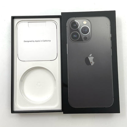 【全額返金保証】【最速発送】Apple iPhone iPhone 13 Pro 256GB グラファイト 楽天モバイル 動作確認済 73%