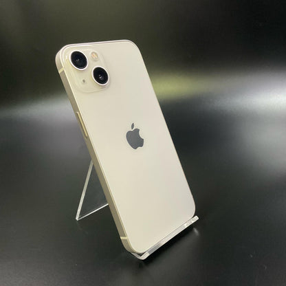 【全額返金保証】【最速発送】Apple iPhone iPhone 13 128GB スターライト Softbank SIMフリー 白ロム 美品 動作確認済 87%