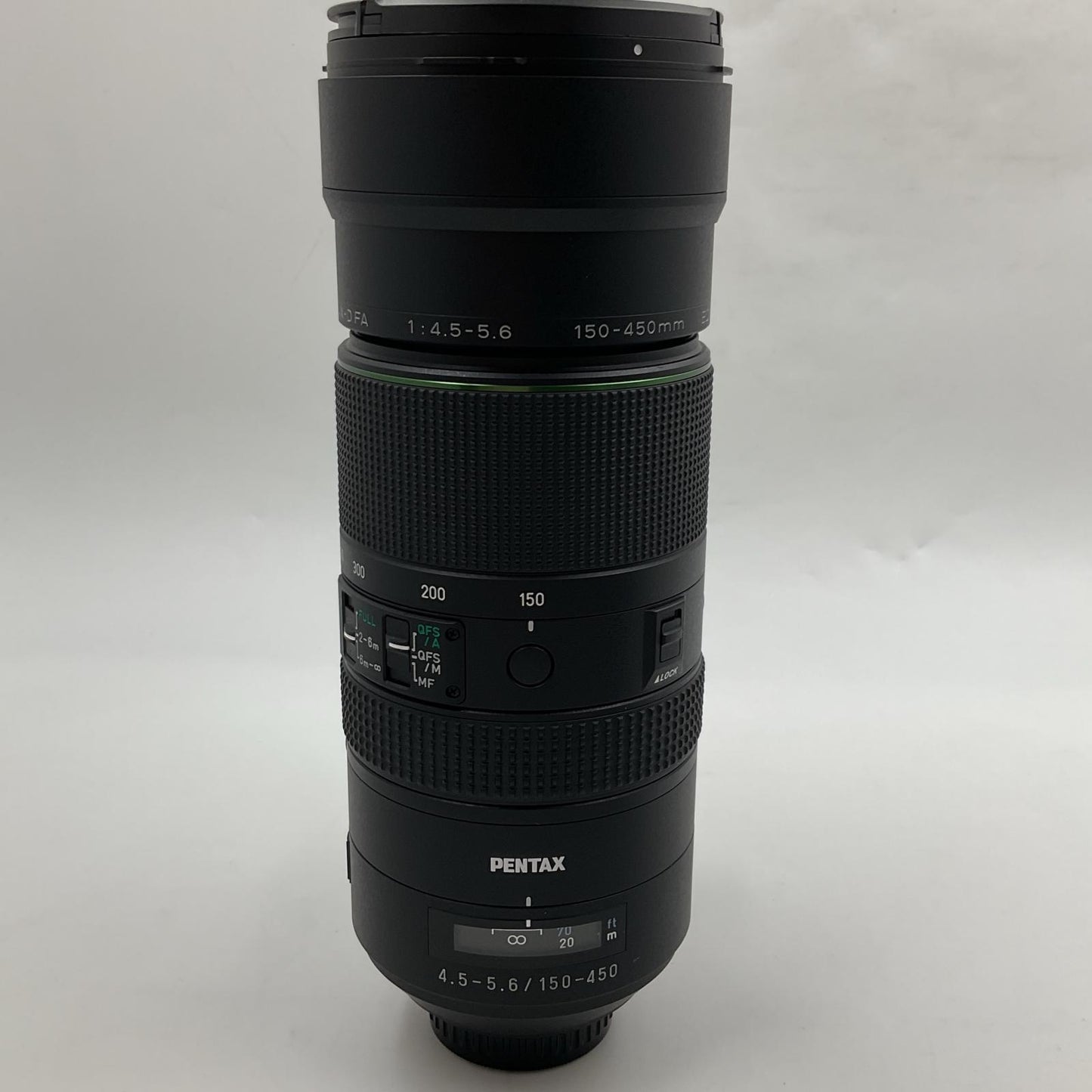 【全額返金保証】【最速発送】RICOH HD PENTAX-D FA150-450mmF4.5-5.6ED DC AW 美品 動作確認済