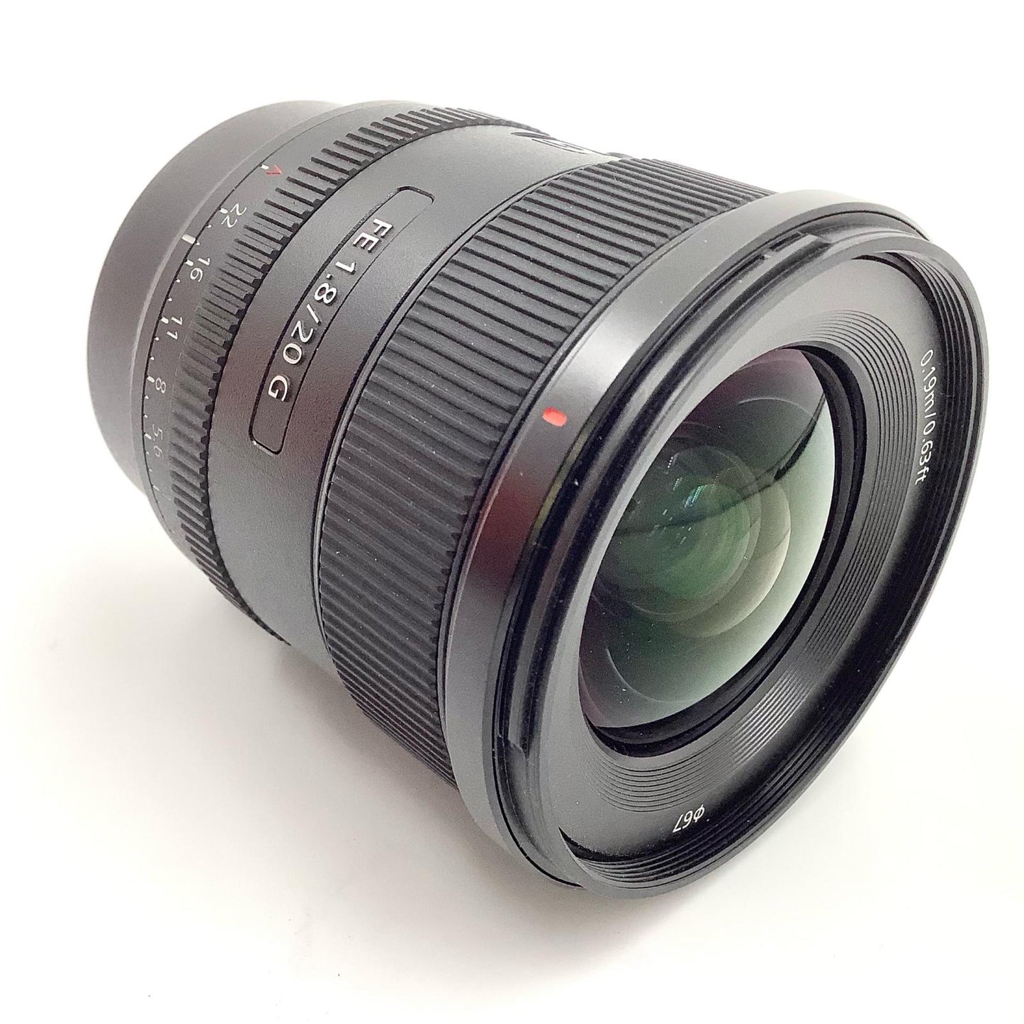 【全額返金保証】【最速発送】Sony FE 20mm F1.8 G SEL20F18G 美品 動作確認済