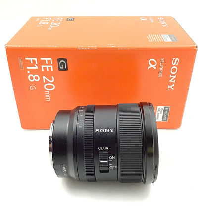 【全額返金保証】【最速発送】Sony FE 20mm F1.8 G SEL20F18G 美品 動作確認済