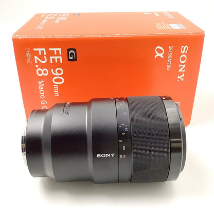 【全額返金保証】【最速発送】Sony FE 90mm F2.8 Macro G OSS SEL90M28G 動作確認済
