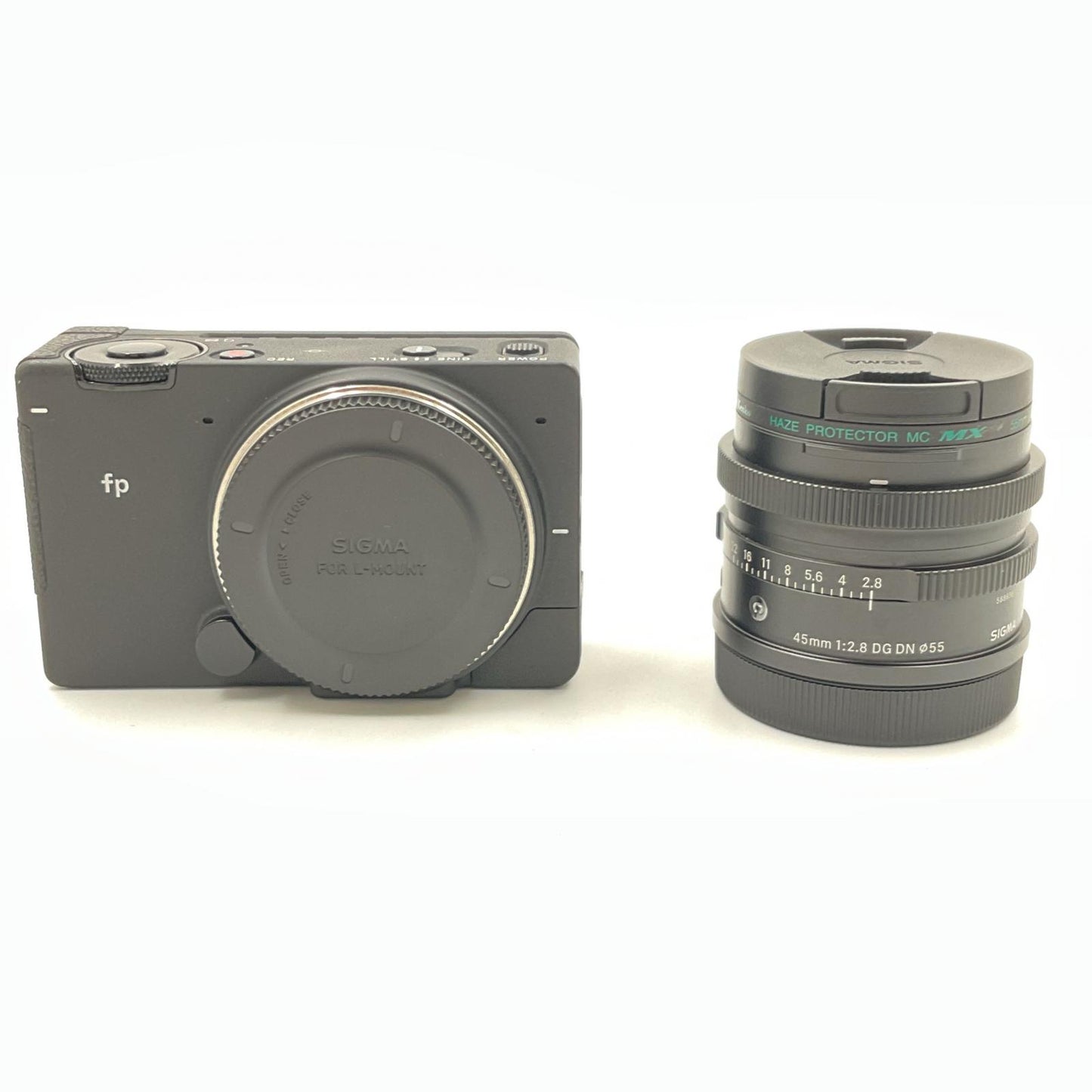 【全額返金保証】【最速発送】SIGMA デジタル一眼 SIGMA fp 45mm F2.8 DG DN Contemporary キット ブラック 美品 動作確認済