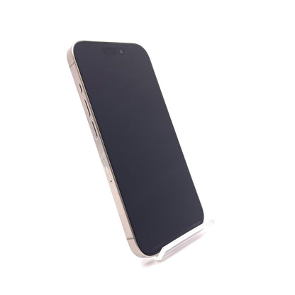 【全額返金保証】【最速発送】Apple iPhone iPhone 15 Pro 256GB ナチュラルチタニウム SIMフリー 白ロム 美品 動作確認済 86%