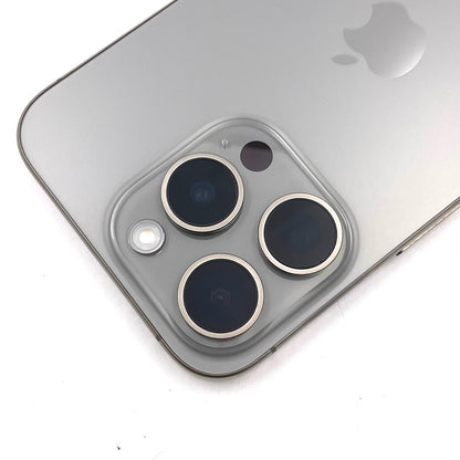 【全額返金保証】【最速発送】Apple iPhone iPhone 15 Pro 256GB ナチュラルチタニウム SIMフリー 白ロム 美品 動作確認済 86%