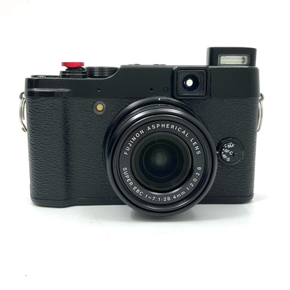 【全額返金保証】【最速発送】FUJIFILM コンパクトデジタルカメラ X10 ブラック 動作確認済