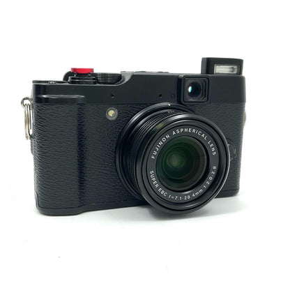 【全額返金保証】【最速発送】FUJIFILM コンパクトデジタルカメラ X10 ブラック 動作確認済