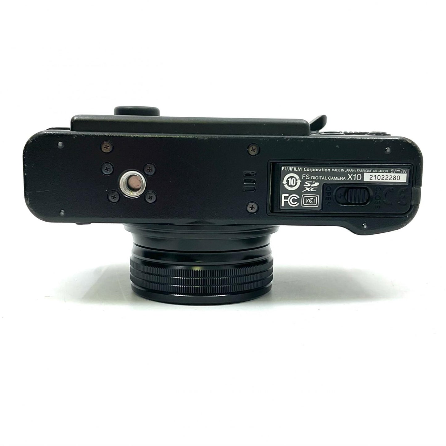 【全額返金保証】【最速発送】FUJIFILM コンパクトデジタルカメラ X10 ブラック 動作確認済