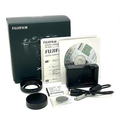 【全額返金保証】【最速発送】FUJIFILM コンパクトデジタルカメラ X10 ブラック 動作確認済