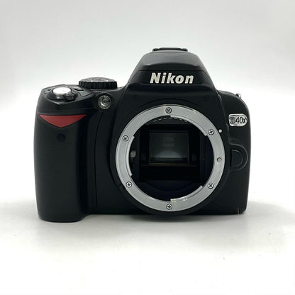 【全額返金保証】【最速発送】Nikon デジタル一眼 D40X ボディ ブラック 動作確認済