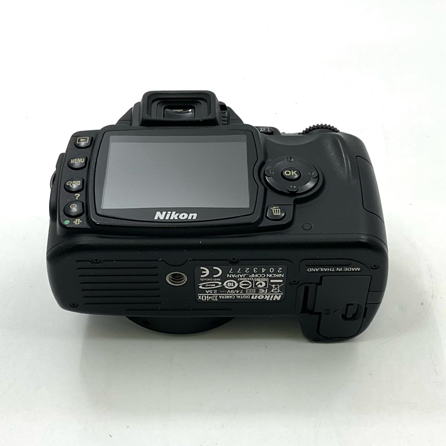 【全額返金保証】【最速発送】Nikon デジタル一眼 D40X ボディ ブラック 動作確認済