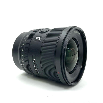 【全額返金保証】【最速発送】Sony FE 20mm F1.8 G SEL20F18G 超美品 動作確認済