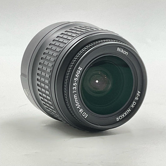 【全額返金保証】【最速発送】Nikon AF-S DX Zoom-Nikkor 18-55mm f/3.5-5.6G ED II 動作確認済