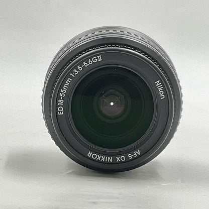 【全額返金保証】【最速発送】Nikon AF-S DX Zoom-Nikkor 18-55mm f/3.5-5.6G ED II 動作確認済