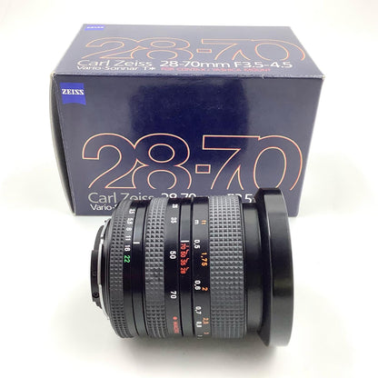 【全額返金保証】【最速発送】京セラ Carl Zeiss Vario-Sonnar T* 28-70mm F3.5-4.5 (MMJ) 動作確認済