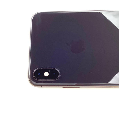 【全額返金保証】【最速発送】Apple iPhone iPhone XS Max 64GB スペースグレイ Softbank 白ロム 動作確認済 90%