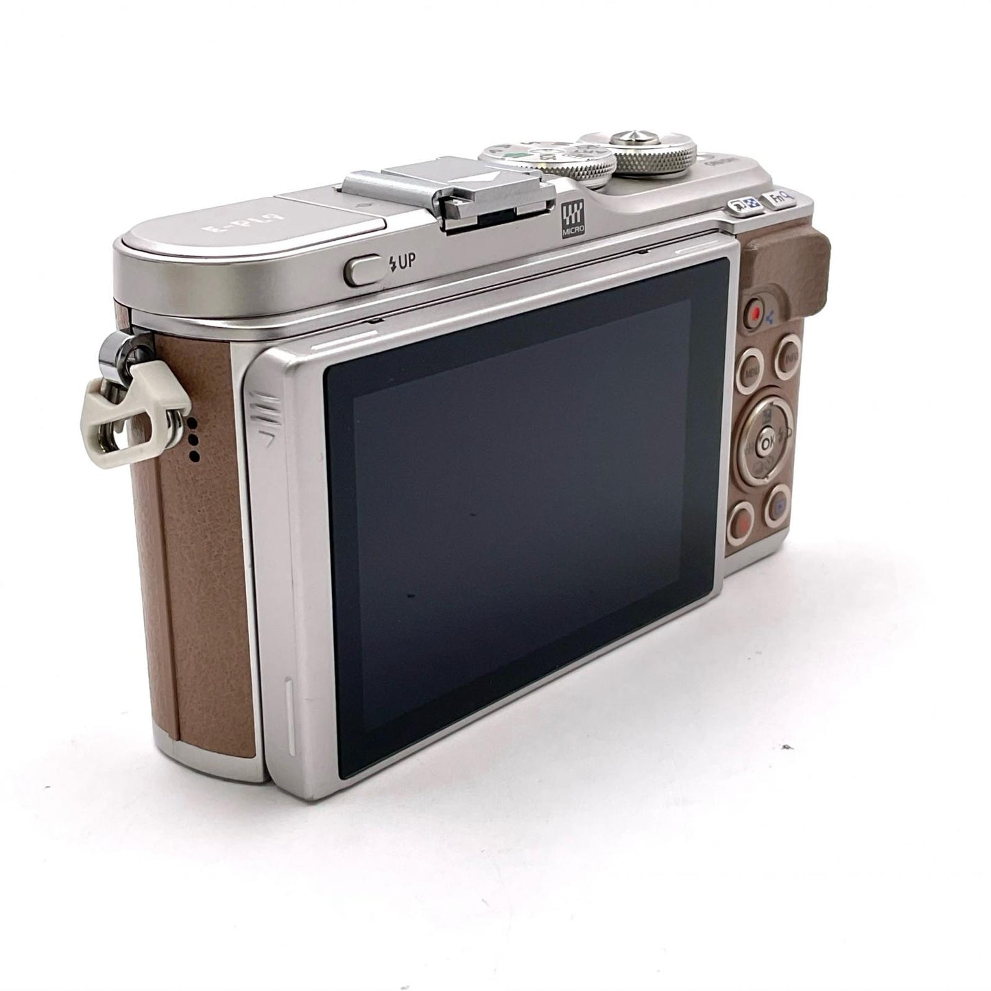 【全額返金保証】【最速発送】OLYMPUS デジタル一眼 PEN E-PL9 ボディ ブラウン 動作確認済