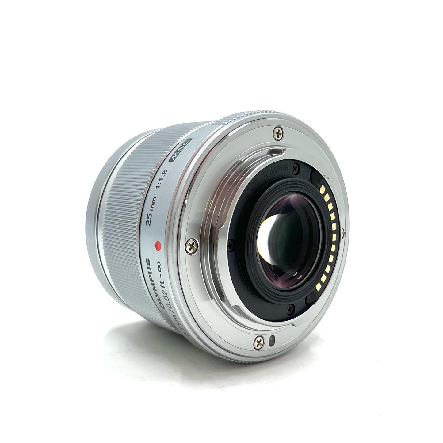 【全額返金保証】【最速発送】OLYMPUS M.ZUIKO DIGITAL 25mm F1.8 [シルバー] 美品 動作確認済