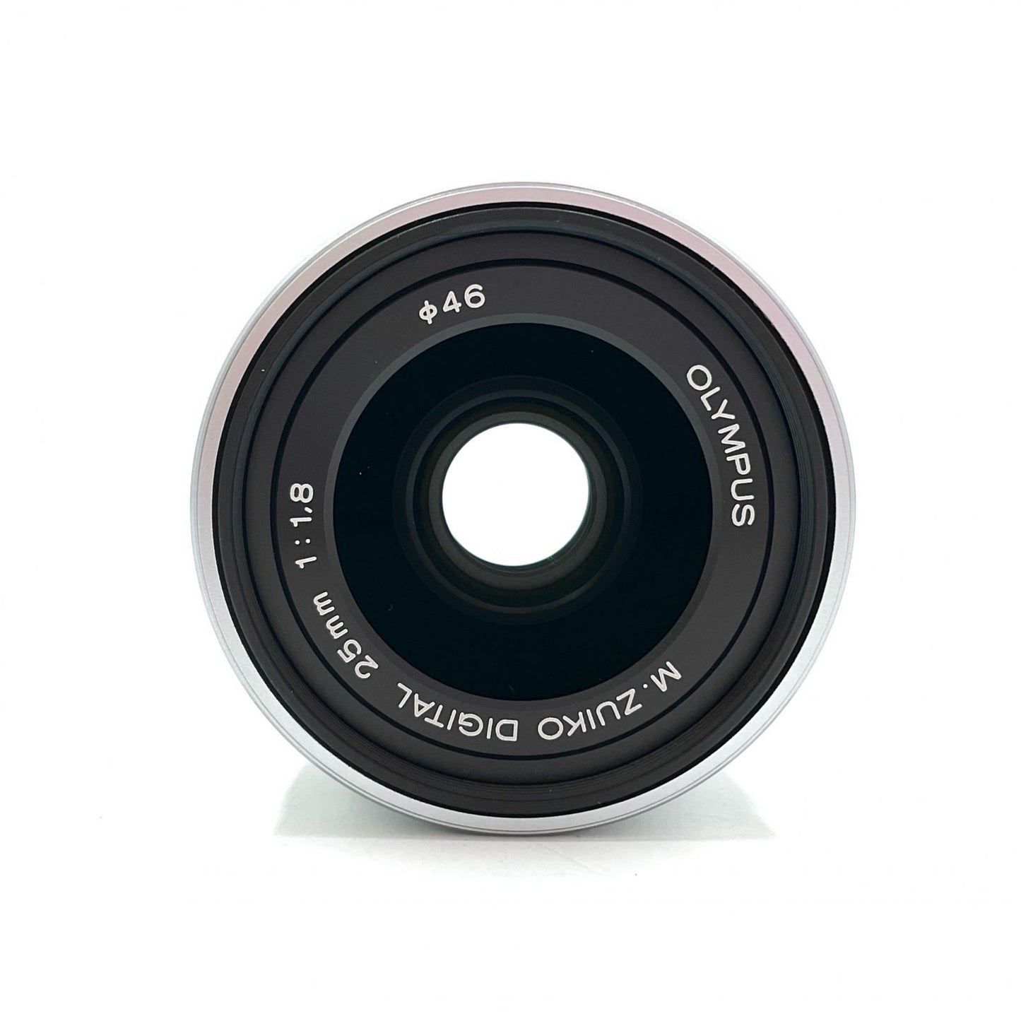 【全額返金保証】【最速発送】OLYMPUS M.ZUIKO DIGITAL 25mm F1.8 [シルバー] 美品 動作確認済