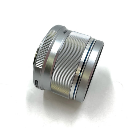 【全額返金保証】【最速発送】OLYMPUS M.ZUIKO DIGITAL 25mm F1.8 [シルバー] 美品 動作確認済