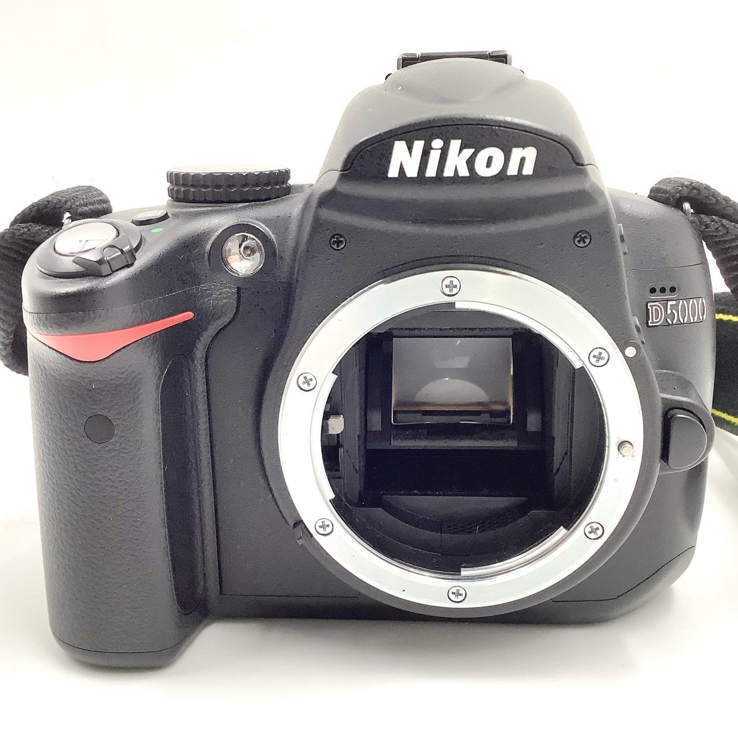 【全額返金保証】【最速発送】Nikon デジタル一眼 D5000 ボディ ブラック 美品 動作確認済