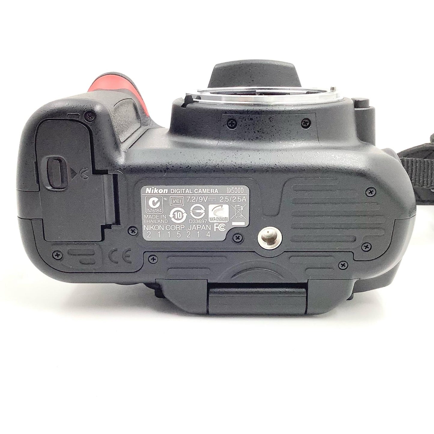 【全額返金保証】【最速発送】Nikon デジタル一眼 D5000 ボディ ブラック 美品 動作確認済