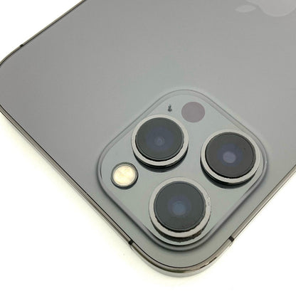 【全額返金保証】【最速発送】Apple iPhone iPhone 12 Pro Max 128GB グラファイト docomo 白ロム 動作確認済 73%