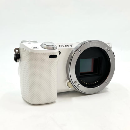 【全額返金保証】【最速発送】Sony デジタル一眼 α NEX-5R [ホワイト] ホワイト 動作確認済