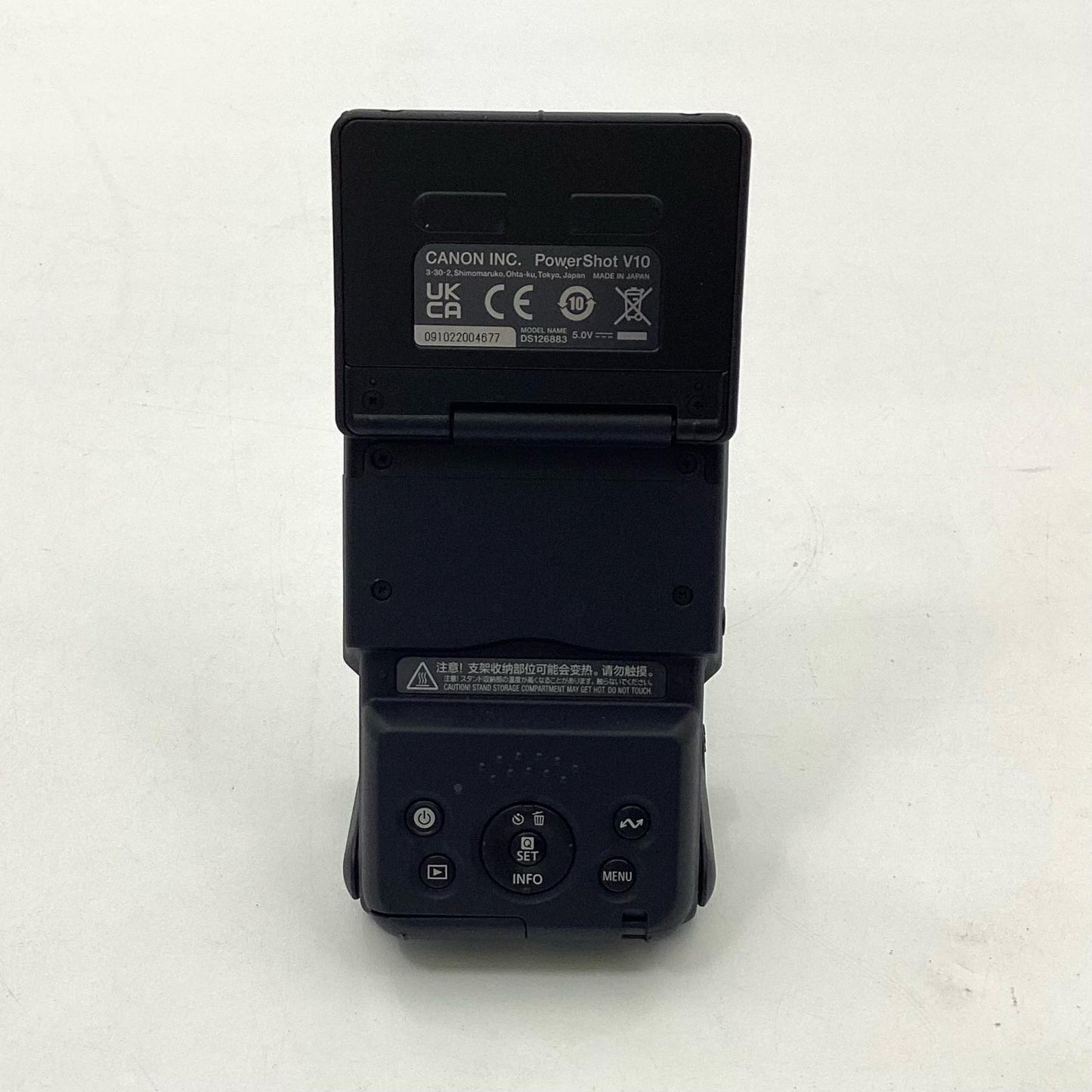 【全額返金保証】【最速発送】Canon PowerShot V10 トライポッドグリップキット 超美品 動作確認済