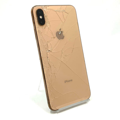 【最速発送】Apple iPhone iPhone XS Max 64GB ゴールド docomo 白ロム【難有】 87%