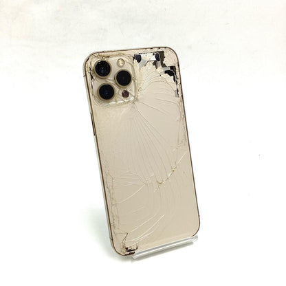 【最速発送】Apple iPhone iPhone 12 Pro Max 128GB ゴールド docomo SIMフリー 白ロム【難有】 75%