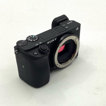 【全額返金保証】【最速発送】Sony デジタル一眼 α6400 ILCE-6400Y ダブルズームレンズキット ブラック 美品 動作確認済
