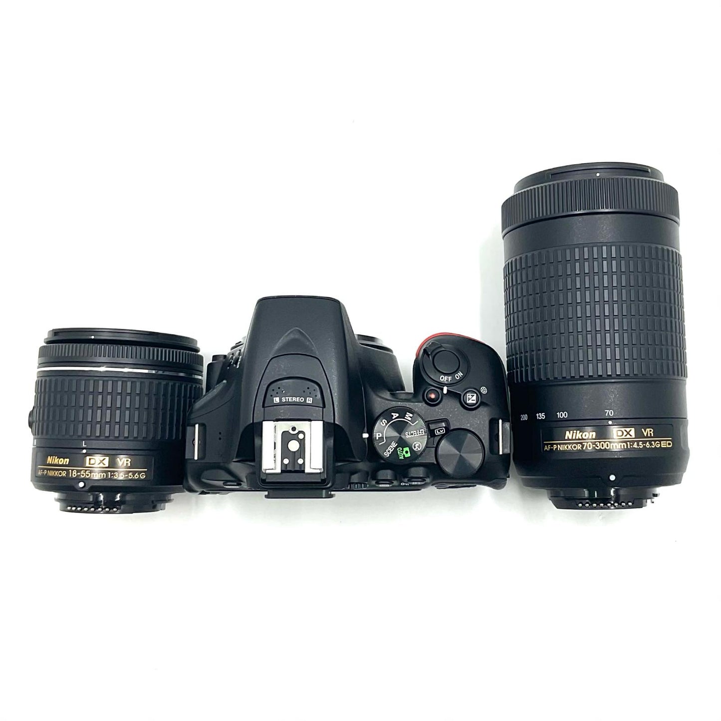【全額返金保証】【最速発送】Nikon デジタル一眼 D5600 ダブルズームキット ブラック 動作確認済