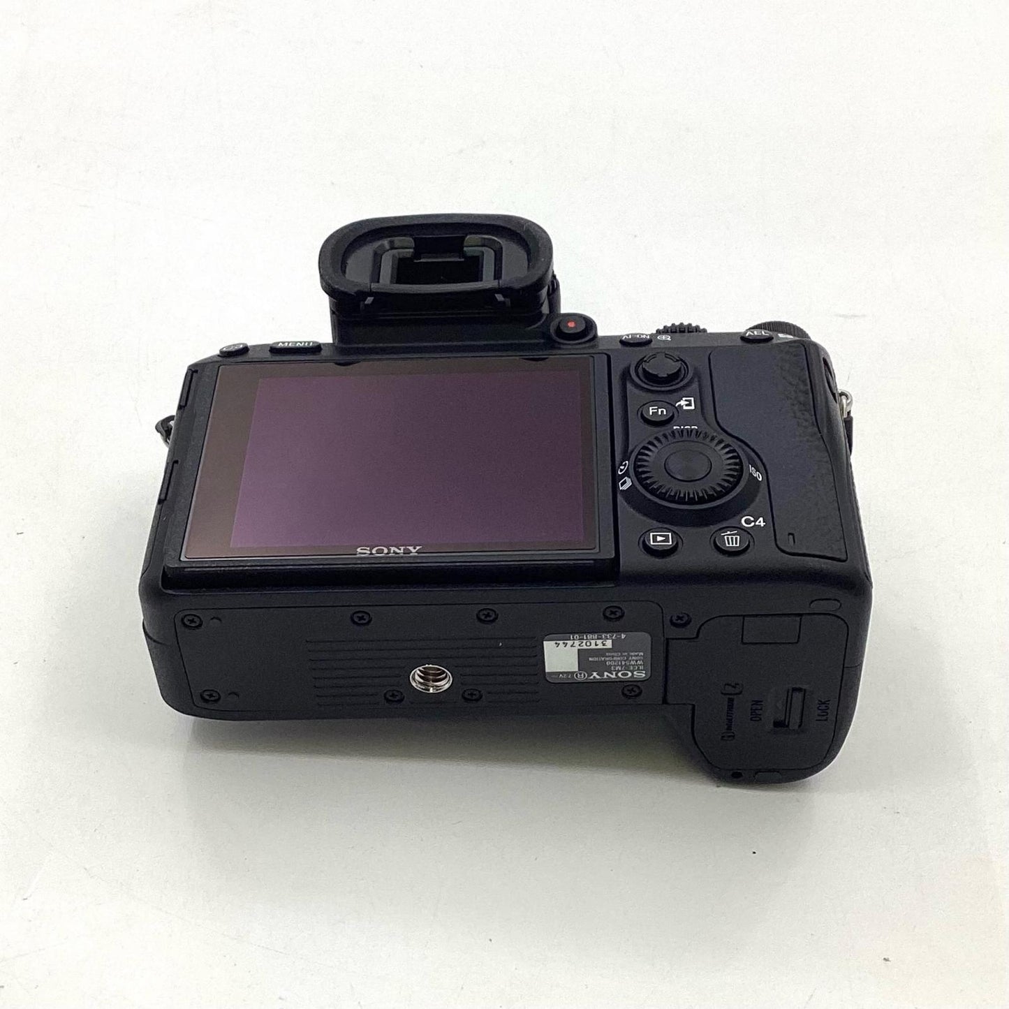 【全額返金保証】【最速発送】Sony デジタル一眼 α7 III ILCE-7M3 ボディ ブラック 美品 動作確認済