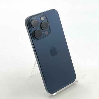 【全額返金保証】【最速発送】Apple iPhone iPhone 15 Pro 256GB ブルーチタニウム SIMフリー 動作確認済 79%