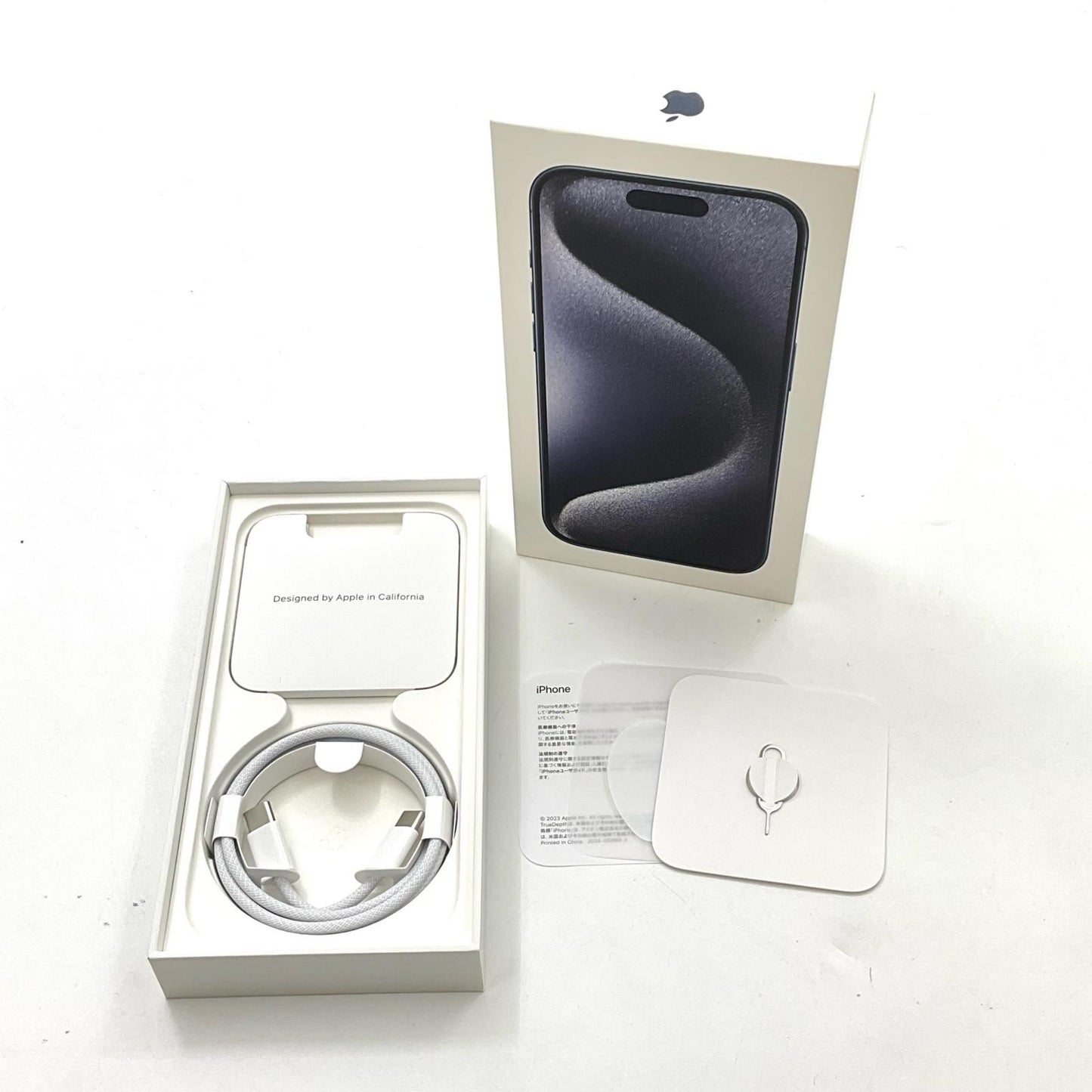 【全額返金保証】【最速発送】Apple iPhone iPhone 15 Pro 256GB ブルーチタニウム SIMフリー 動作確認済 79%