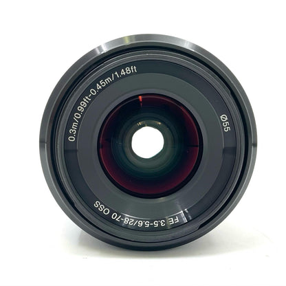 【全額返金保証】【最速発送】Sony FE 28-70mm F3.5-5.6 OSS SEL2870 美品 動作確認済