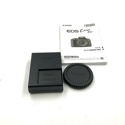 【全額返金保証】【最速発送】Canon デジタル一眼 EOS Kiss X9i ボディ ブラック 動作確認済