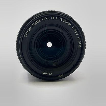 【全額返金保証】【最速発送】Canon EF-S18-55mm F4-5.6 IS STM 動作確認済