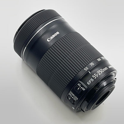 【全額返金保証】【最速発送】Canon EF-S55-250mm F4-5.6 IS STM 美品 動作確認済