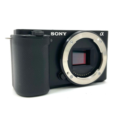 【全額返金保証】【最速発送】Sony デジタル一眼 VLOGCAM ZV-E10 ボディ [ブラック] ブラック 美品 動作確認済