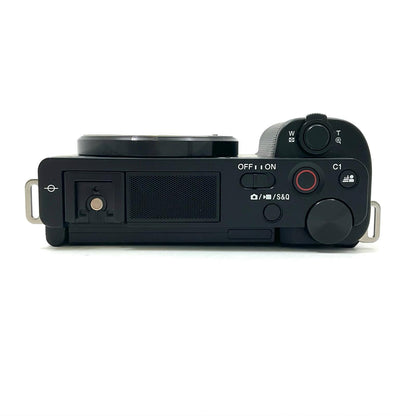 【全額返金保証】【最速発送】Sony デジタル一眼 VLOGCAM ZV-E10 ボディ [ブラック] ブラック 美品 動作確認済