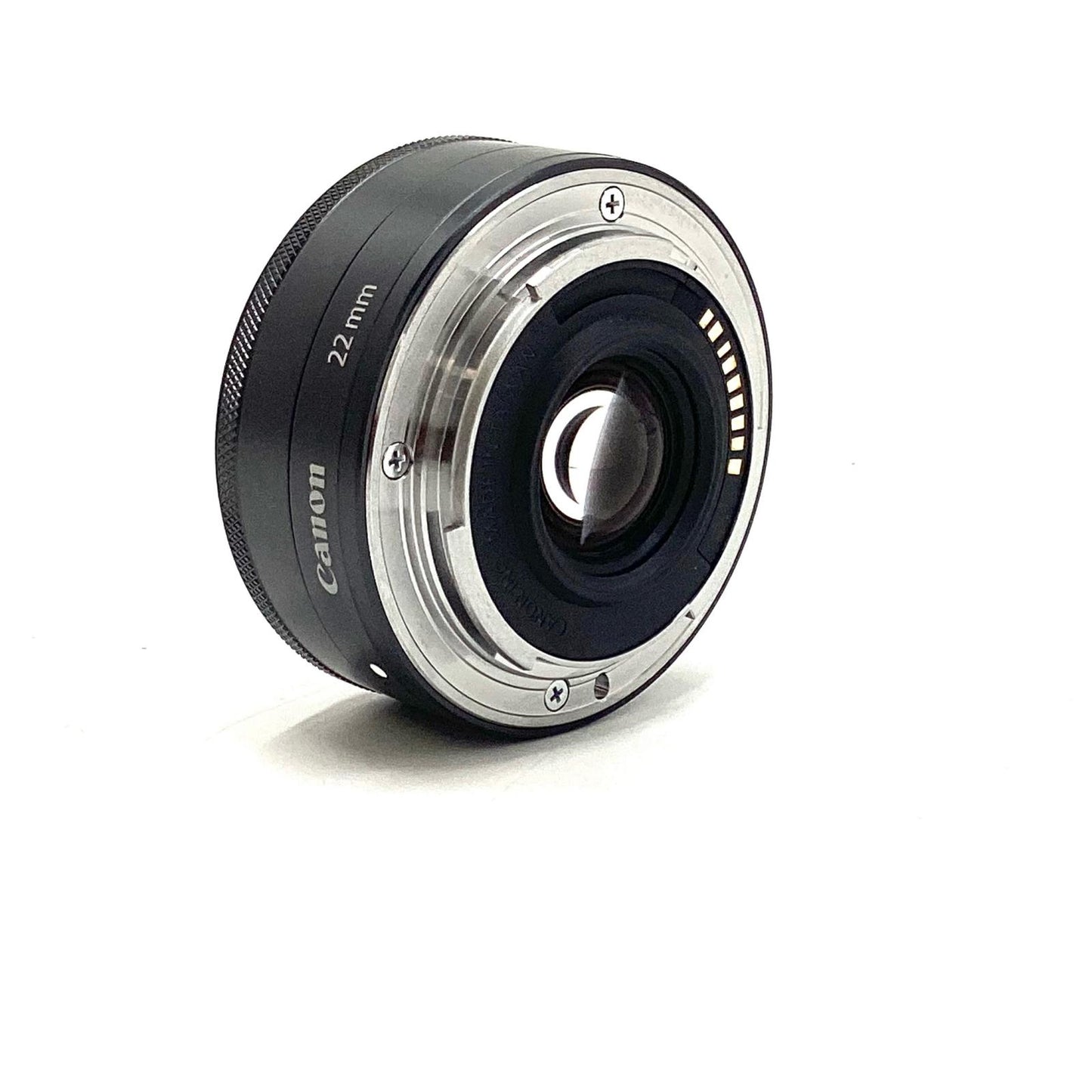 【全額返金保証】【最速発送】Canon EF-M22mm F2 STM [ブラック] 美品 動作確認済