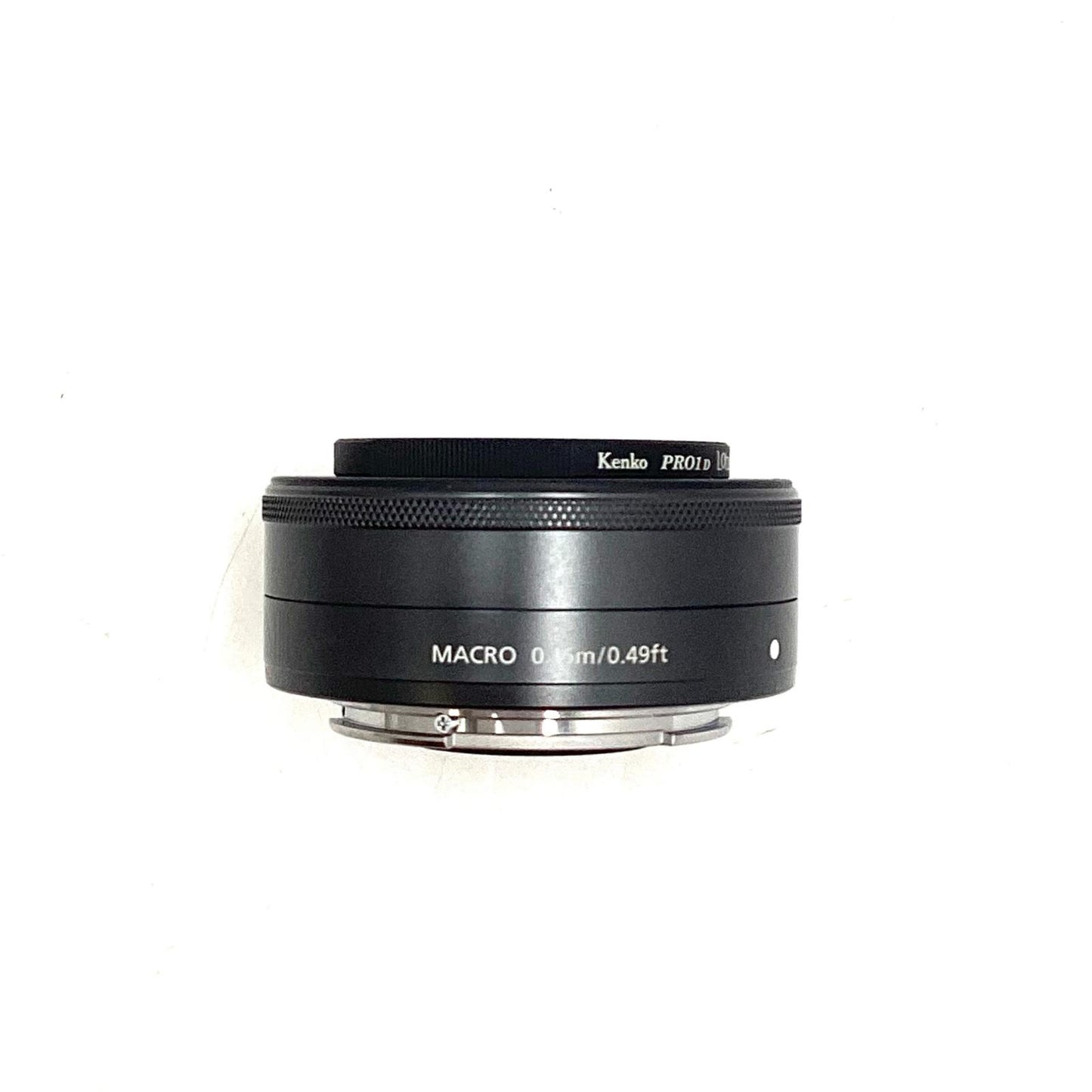 【全額返金保証】【最速発送】Canon EF-M22mm F2 STM [ブラック] 美品 動作確認済