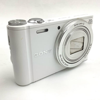 【全額返金保証】【最速発送】Sony コンパクトデジタルカメラ サイバーショット DSC-WX300 (W) [ホワイト] 動作確認済