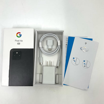 【全額返金保証】【最速発送】Google Pixel 4a 128GB Just Black Softbank Pixel 4a (5G) 白ロム 動作確認済