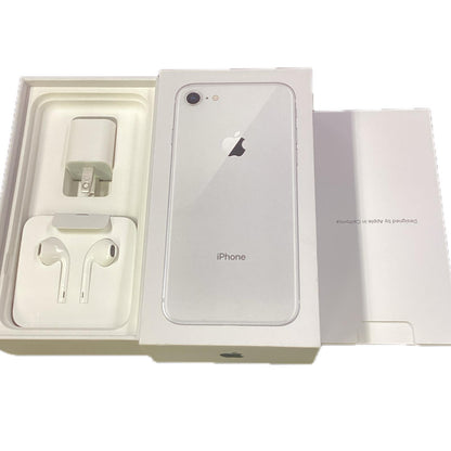 【最速発送】Apple iPhone iPhone 8 64GB シルバー Softbank SIMフリー 白ロム【難有】 84%