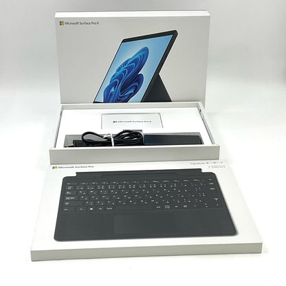 【全額返金保証】【最速発送】Microsoft Surface Pro 8 8PQ-00026 1983 11th Gen Intel(R) Core(TM) i5-1135G7 @ 2.40GHz 8GB M.2 SSD 256GB 100% 美品 動作確認済